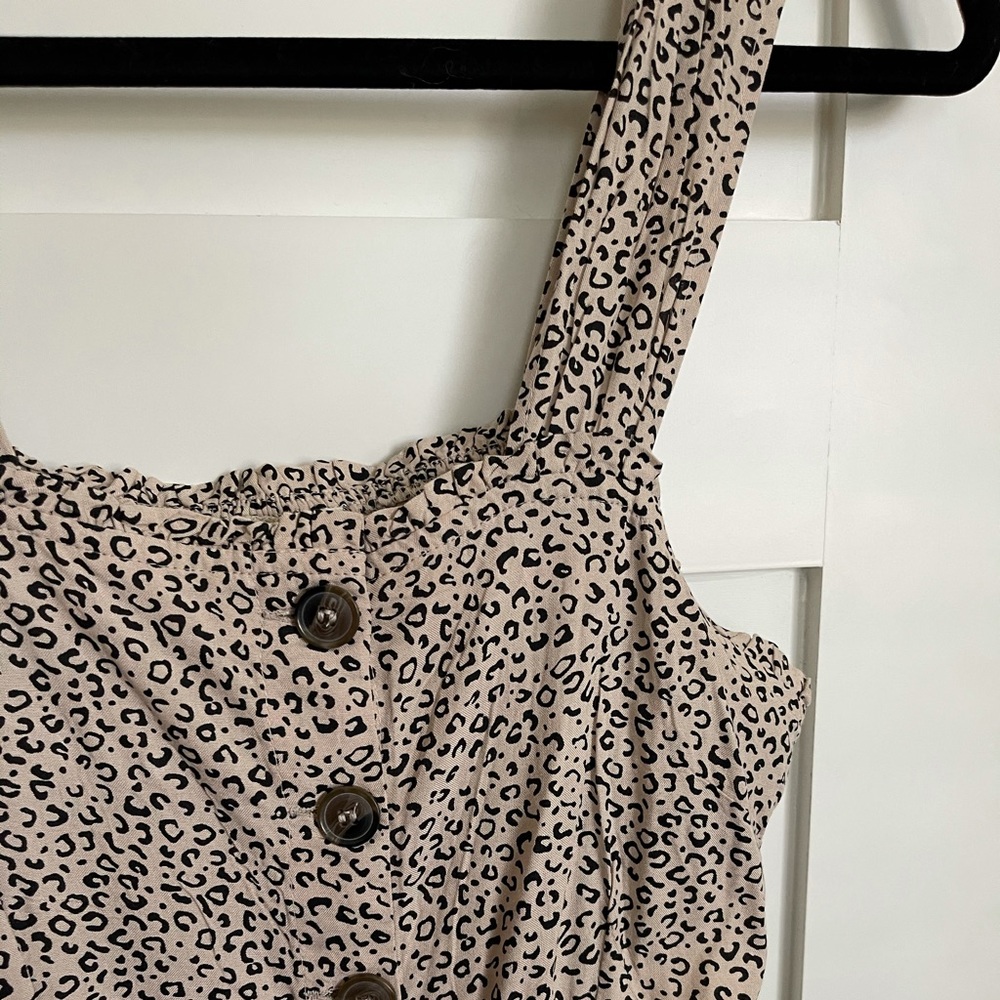 Cheetah Print Maxi Dress